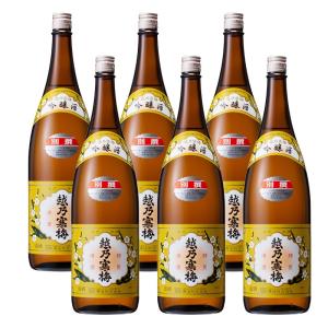 送料無料 日本酒 石本酒造 越乃寒梅 別撰 吟醸 1800ml 1800ml×6本