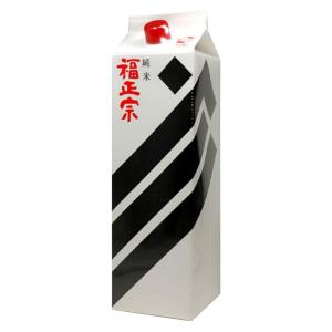日本酒 石川 福光屋 福正宗 黒ラベル 純米酒 1800ml 1800ml 1本