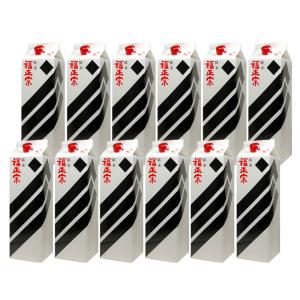 送料無料 日本酒 石川 福光屋 福正宗 黒ラベル 特別純米酒 1800ml 1800ml×12本