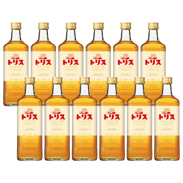 送料無料 サントリー トリスウイスキー 37度 700ml×12本