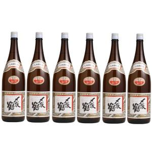送料無料 日本酒 宮尾酒造 清酒 〆張鶴 しめはりつる 普通酒 花 1800ml 1800ml×6本