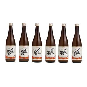 送料無料 日本酒 宮尾酒造 清酒 〆張鶴 しめはりつる 本醸造 月 720ml×6本