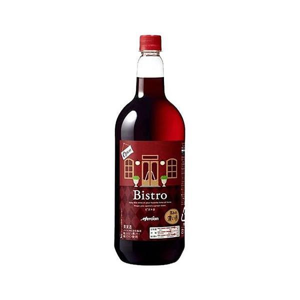 あすつく 送料無料 メルシャン ビストロ ペット 濃い赤 1.5L 1500ml×6本/1ケース w...