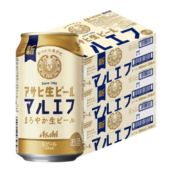 あすつく送料無料 アサヒ 生ビール マルエフ 350ml×3ケース/72本