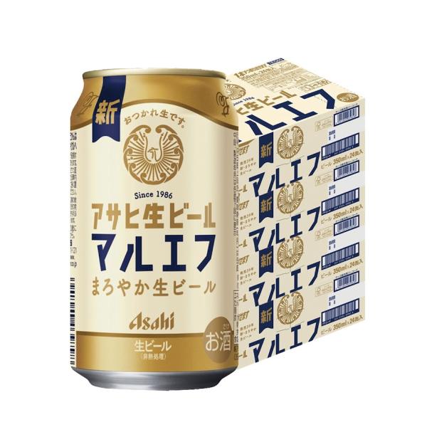 あすつく送料無料 アサヒ 生ビール マルエフ 350ml×4ケース/96本 YTR