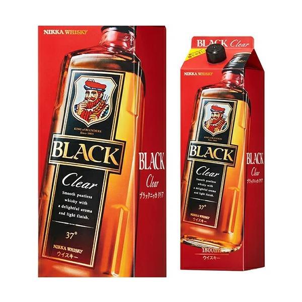 ウィスキー アサヒ ブラックニッカ クリア パック 1800ml 1.8L 1本 whisky