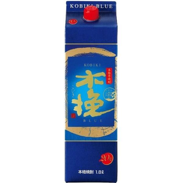 送料無料 雲海酒造 木挽 BLUE ブルー 20度 パック 1800ml 1.8L×6本
