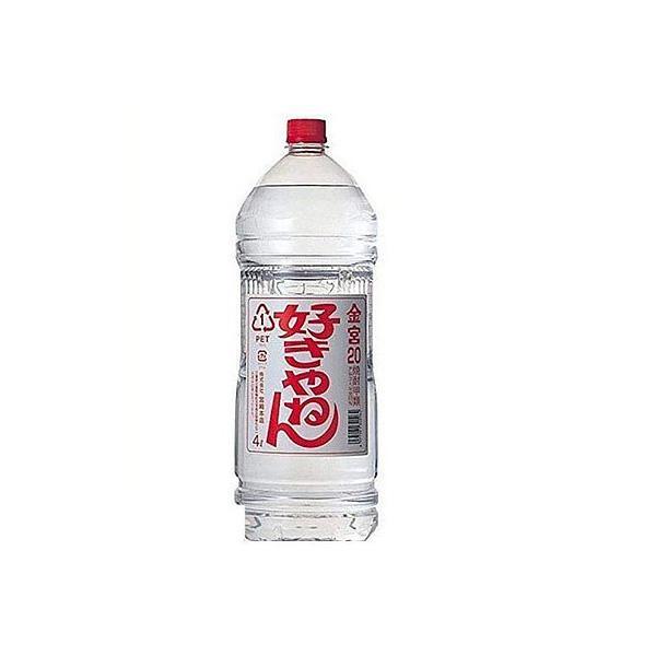 あすつく 送料無料 宮崎本店 キッコーミヤ焼酎 キンミヤ 金宮 好きやねんペット 20度 4000m...
