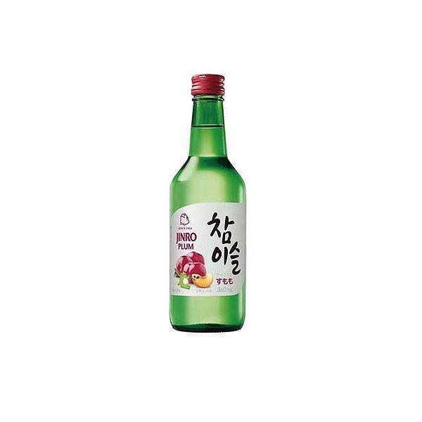 あすつく 送料無料 眞露 JINRO チャミスル すもも 13度 360ml×20本