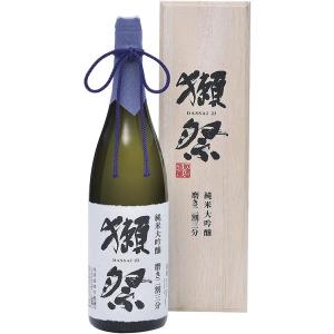 日本酒 旭酒造 獺祭 だっさい 純米大吟醸 磨き二割三分 木箱入り 1800ml 1.8L 1本