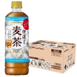 送料無料 ポッカサッポロ 伊達麦茶 600ml×24入/1ケース