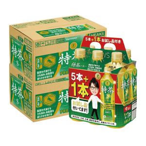 送料無料【8本おまけ】 サントリー SUNTORY 伊右衛門 特茶 TOKUCHA 特定保健用食品 500ml×2ケース/48本(40本+おまけ8本)