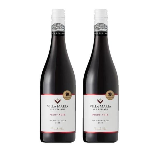 送料無料 ヴィラ・マリア プライベート・ビン マールボロ ピノ・ノワール 750ml×2本 三国ワイ...