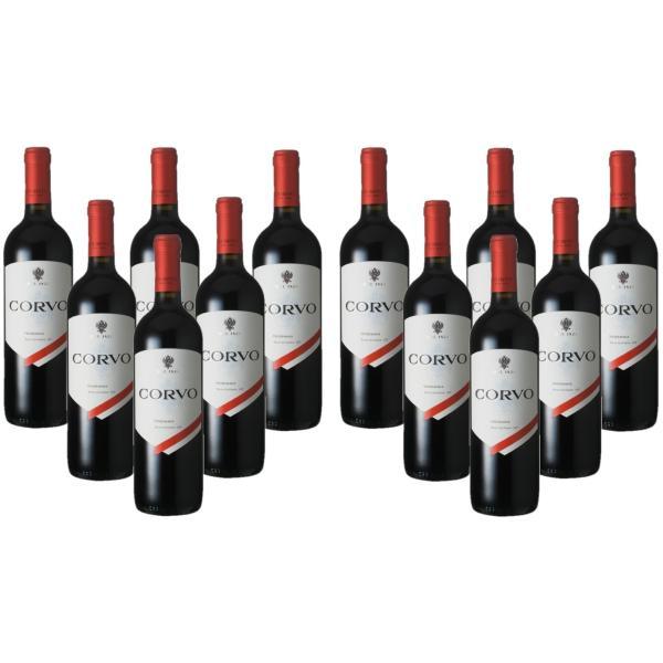 送料無料 ドゥーカ・ディ・サラパルータ コルヴォ・ロッソ 750ml×2ケース/12本