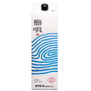 送料無料 まさひろ酒造 島唄 30度 パック 1800ml 1.8L×6本｜リカーBOSS 2号店