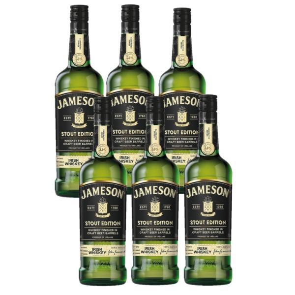 送料無料 JAMESON ジェムソン スタウト エディション 700ml×6本
