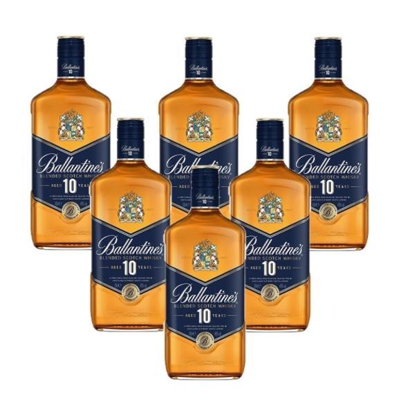 送料無料 バランタイン10年 40度 700ml×6本