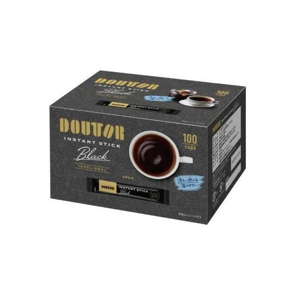 送料無料　ドトールコーヒー インスタントスティック ブラック 2g100P 1個 コーヒー 珈琲 ド...
