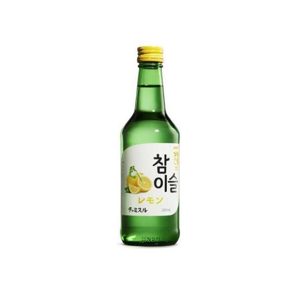 送料無料 眞露 JINRO チャミスル レモン 360ml×20本
