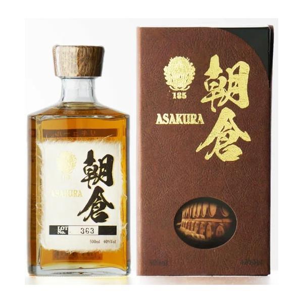 送料無料 篠崎酒造 朝倉 40度 500ml×6本