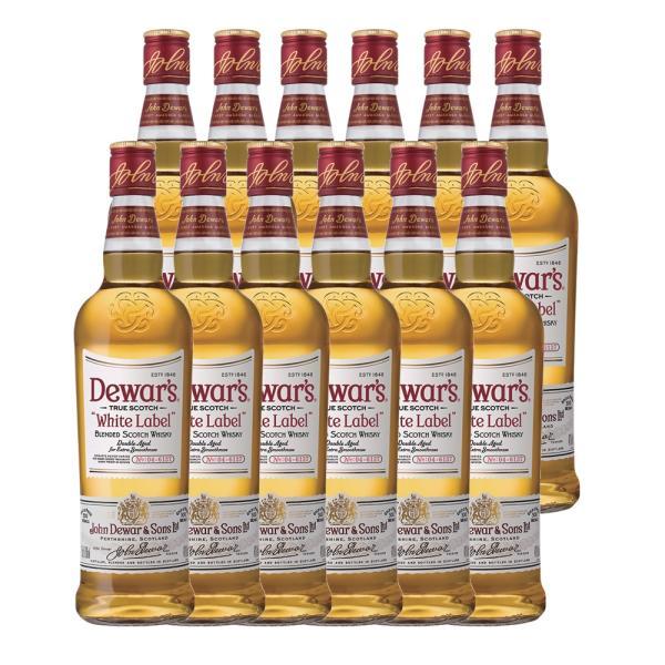 あすつく 送料無料 デュワーズ ホワイトラベル 700ml×12本