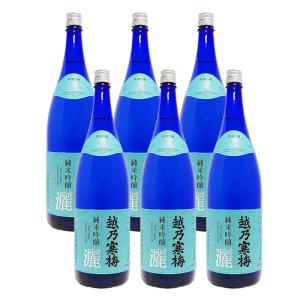 送料無料 日本酒 石本酒造 越乃寒梅 灑 (さい) 純米吟醸 1800ml 1800ml×6本