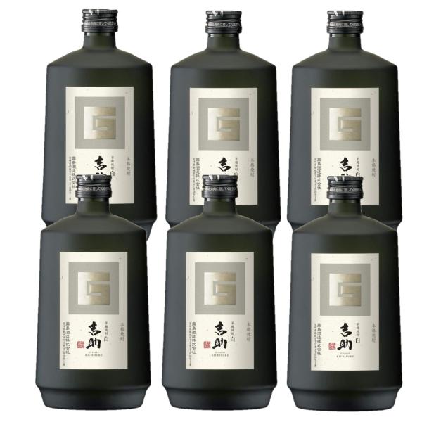 送料無料 霧島酒造 芋麹焼酎 吉助〈白〉 25度 720ml×1ケース/6本 芋麹 本格焼酎 芋焼酎...