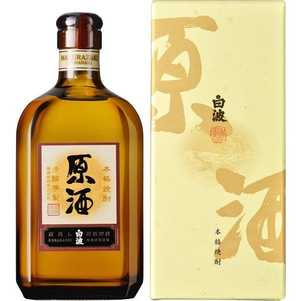送料無料 薩摩酒造 さつま白波原酒 37度 720ml×6本