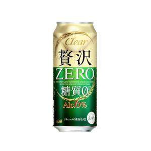 新ジャンル アサヒ クリアアサヒ 贅沢ゼロ 500ml×48本(2ケース) : 酒や