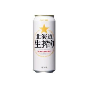 サッポロ 発泡酒  北海道 生搾り 500ml 24缶入 2ケース(48本)　/w｜liquor-enterprise-2