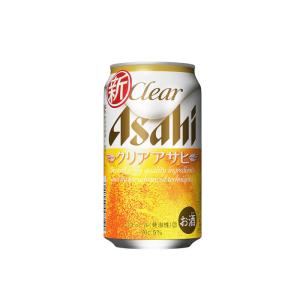 【送料無料】アサヒ 新ジャンル・第3ビール クリアアサヒ 350ml 24缶入 2ケース （48本）※PPバンド｜liquor-enterprise