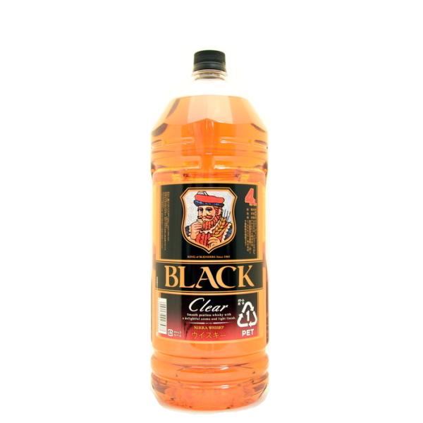 【送料無料】ジャパニーズ アサヒ ニッカ ブラックニッカクリア 4000ml 4Lペット 1ケース(...