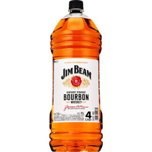 【送料無料】【4本まで1個口発送】バーボン アメリカ ジムビーム 白 業務用 4000ml 4L 1...