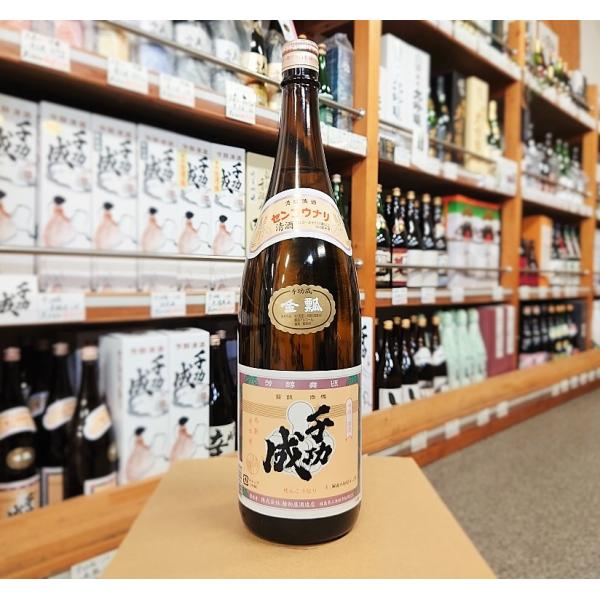 日本酒 千功成 金瓢 1.8Ｌ 15.5度 福島県 二本松市 檜物屋酒造店
