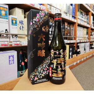 日本酒 奥の松 大吟醸 さくらラベル 720ml 福島県 二本松市 奥の松酒造｜liquor-nihonmatu