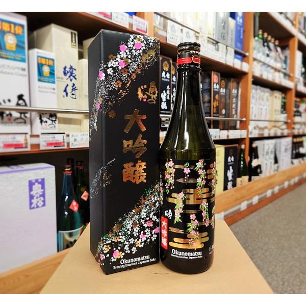 日本酒 奥の松 大吟醸 さくらラベル 720ml 福島県 二本松市 奥の松酒造