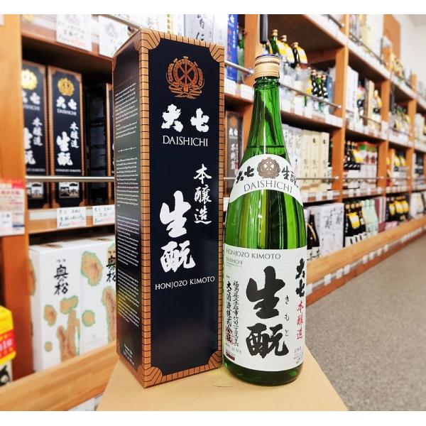 日本酒 大七 本醸造 生もと 1.8L 福島県 二本松市 大七酒造