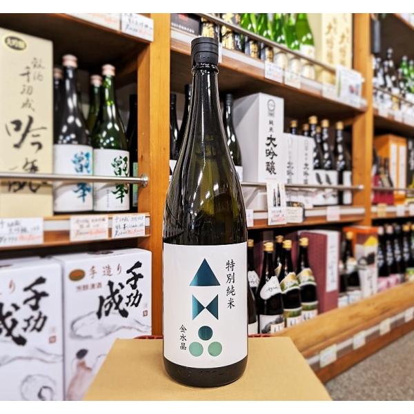 日本酒 金水晶 特別純米 1.8L 15度 福島県 福島市 金水晶酒造