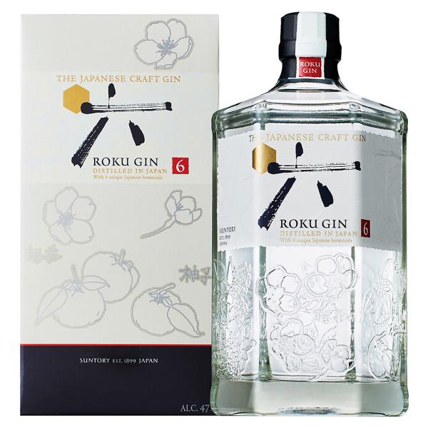 サントリー　ジャパニーズクラフトジン六「ROKU(ロク)」カートン入り