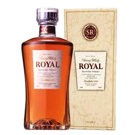 サントリーウイスキーローヤル スリムボトル　660ｍｌ カートン入り