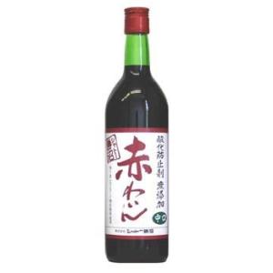 シャトー 勝沼 酸化防止剤 無添加 赤わいん 中口 720ml 瓶 1ケース 12本