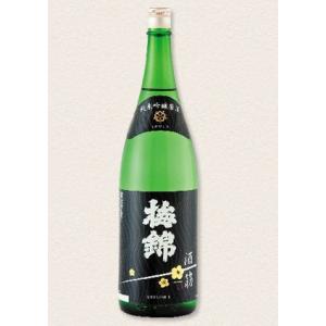 梅錦  純米吟醸原酒 酒一筋 1.8L 1800ml 瓶