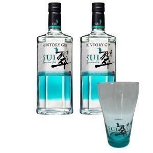 サントリー 翠 SUI 40° 700ml  2本 （タンブラー1個をプレゼント） ジャパニーズ ジン
