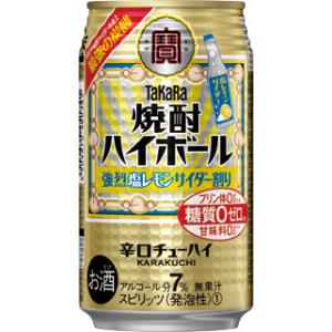 宝 焼酎 ハイボール 強烈塩レモンサイダー割り 350ml 缶 1ケース 24本 TaKaRa タカラ  チューハイ 宝酒造