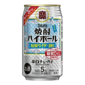 宝 焼酎 ハイボール ５° 特製サイダー割り 350ml 缶 1ケース 24本 TaKaRa タカラ  チューハイ 宝酒造