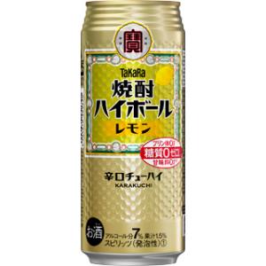 宝 焼酎 ハイボール レモン 500ml 缶 1ケース 24本 TaKaRa タカラ  チューハイ 宝酒造