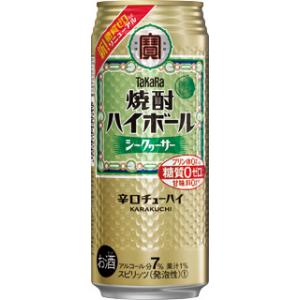 宝 焼酎 ハイボール シークヮーサー 500ml 缶 1ケース 24本 TaKaRa タカラ  チュ...
