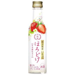 月桂冠 ほろどけ いちご 200ml びん詰 和風リキュール　｜liquorisland