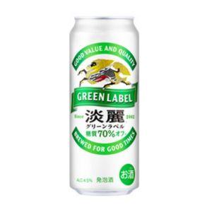 発泡酒 キリン 淡麗 グリーンラベル 500ml 缶 1ケース 24本 ビール類