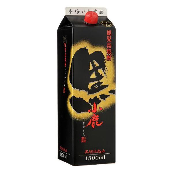 小鹿 黒 焼酎 25度 1.8L パック 1800ml 芋焼酎 小鹿酒造